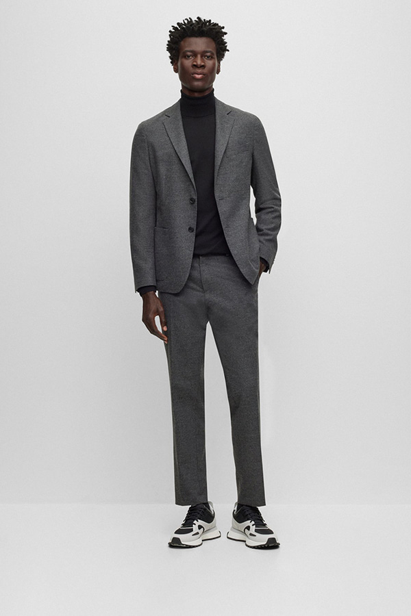 ΠΛΕΚΤΗ ΜΠΛΟΥΖΑ BOSS - 001 ΜΑΥΡΟ